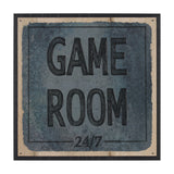 Game Room SQ by Mercana Studio a Hand Embellished Framed Art Print from Mercana - Luna Furniture