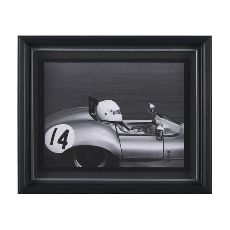 Focus by Ben Wood a Hand Embellished Framed Photo Art Print Matted under Glass from Mercana - Luna Furniture