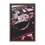 Vintage Car by Magda Izzard a Hand Embellished Framed Photo Art Print from Mercana - Luna Furniture