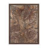 Bronze Beauty II by Studio M a handmade Original Framed 3D Textured Artwork from Mercana - Luna Furniture