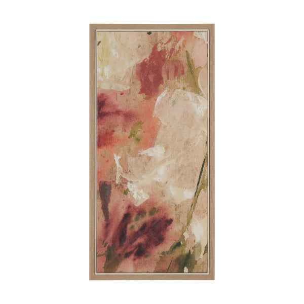 Springs Palette I by Mercana Studio a Hand Embellished Textured Framed Canvas
