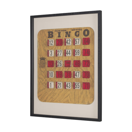 Chasing Numbers I by Zap Studio a Framed Art Print Matted under Glass from Mercana - Luna Furniture