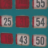 Chasing Numbers II by Zap Studio a Framed Art Print Matted under Glass from Mercana - Luna Furniture