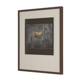 Mosaic Horse II by Mercana Studio a Hand Embellished Framed Art Print Matted under Glass from Mercana - Luna Furniture