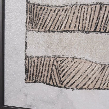 USA Flag by Mercana Studio a Hand Embellished Framed Art Print from Mercana - Luna Furniture