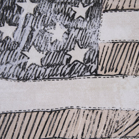 USA Flag by Mercana Studio a Hand Embellished Framed Art Print from Mercana - Luna Furniture