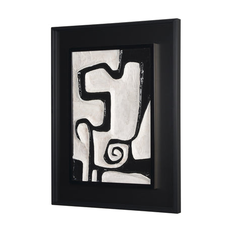 Spiraling by Studio M a handmade Original Framed Artwork under Glass from Mercana - Luna Furniture
