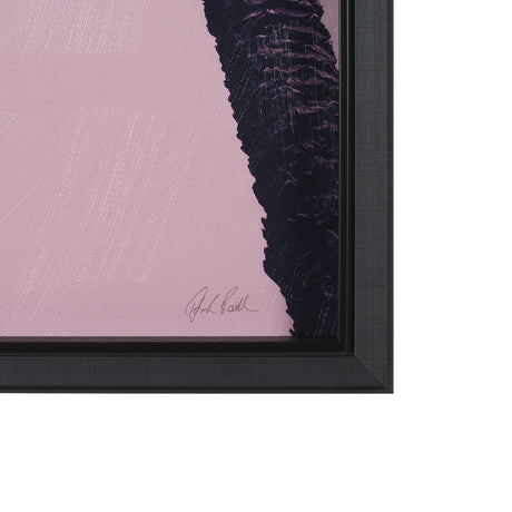 Pink Palms I by Deborah Revell a Hand Embellished Framed Photo Art Print from Mercana - Luna Furniture