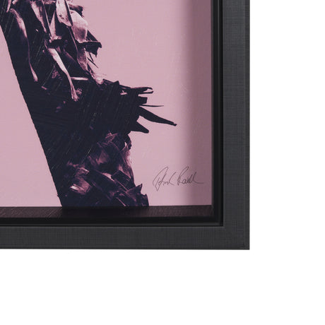 Pink Palms II by Deborah Revell a Hand Embellished Framed Photo Art Print from Mercana - Luna Furniture