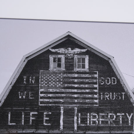 In God We Trust by David Reams a Hand Embellished Framed Photo Art Print Matted under Glass from Mercana - Luna Furniture