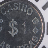 Casino 1 Dollar Vegas Poker Chip By Zap Studio Framed Art Photograph Print under Glass from Mercana - Luna Furniture