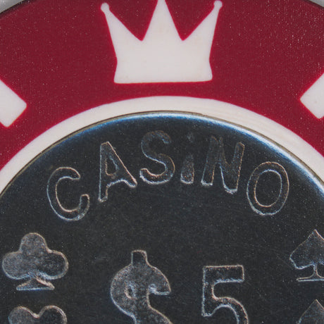 Casino 5 Dollar Vegas Poker Chip By Zap Studio Framed Art Photograph Print under Glass from Mercana - Luna Furniture