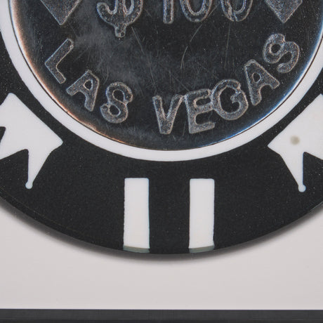Casino 100 Dollar Vegas Poker Chip By Zap Studio Framed Art Photograph Print under Glass from Mercana - Luna Furniture