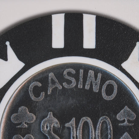 Casino 100 Dollar Vegas Poker Chip By Zap Studio Framed Art Photograph Print under Glass from Mercana - Luna Furniture