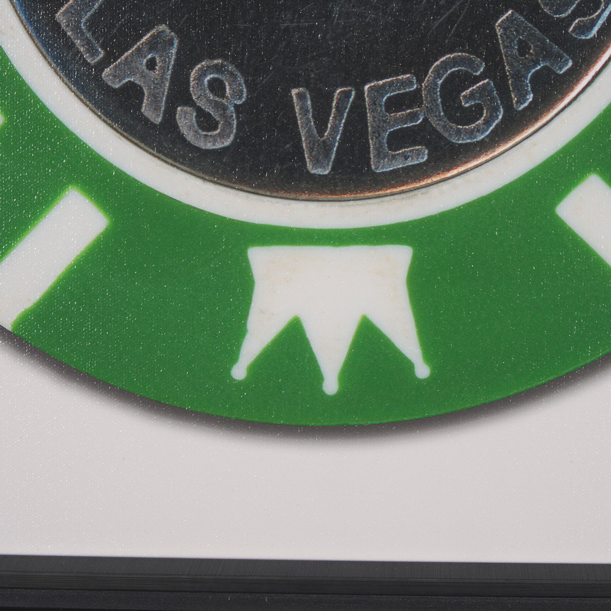 Casino 25 Dollar Vegas Poker Chip By Zap Studio Framed Art Photograph Print under Glass from Mercana - Luna Furniture