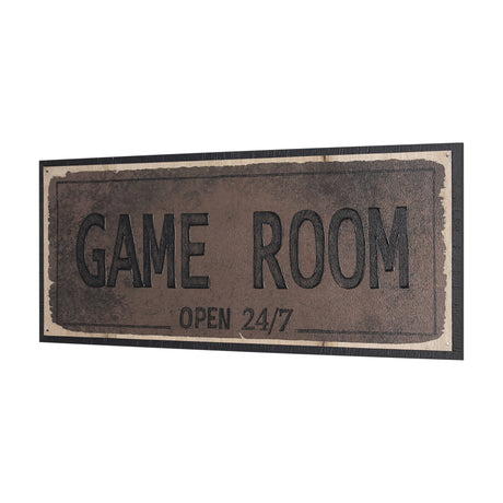 Game Room SM by Mercana Studio a Hand Embellished Framed Art Print from Mercana - Luna Furniture