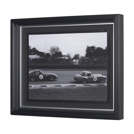 Hot on the Tail by Ben Wood a Hand Embellished Framed Photo Art Print Matted under Glass from Mercana - Luna Furniture