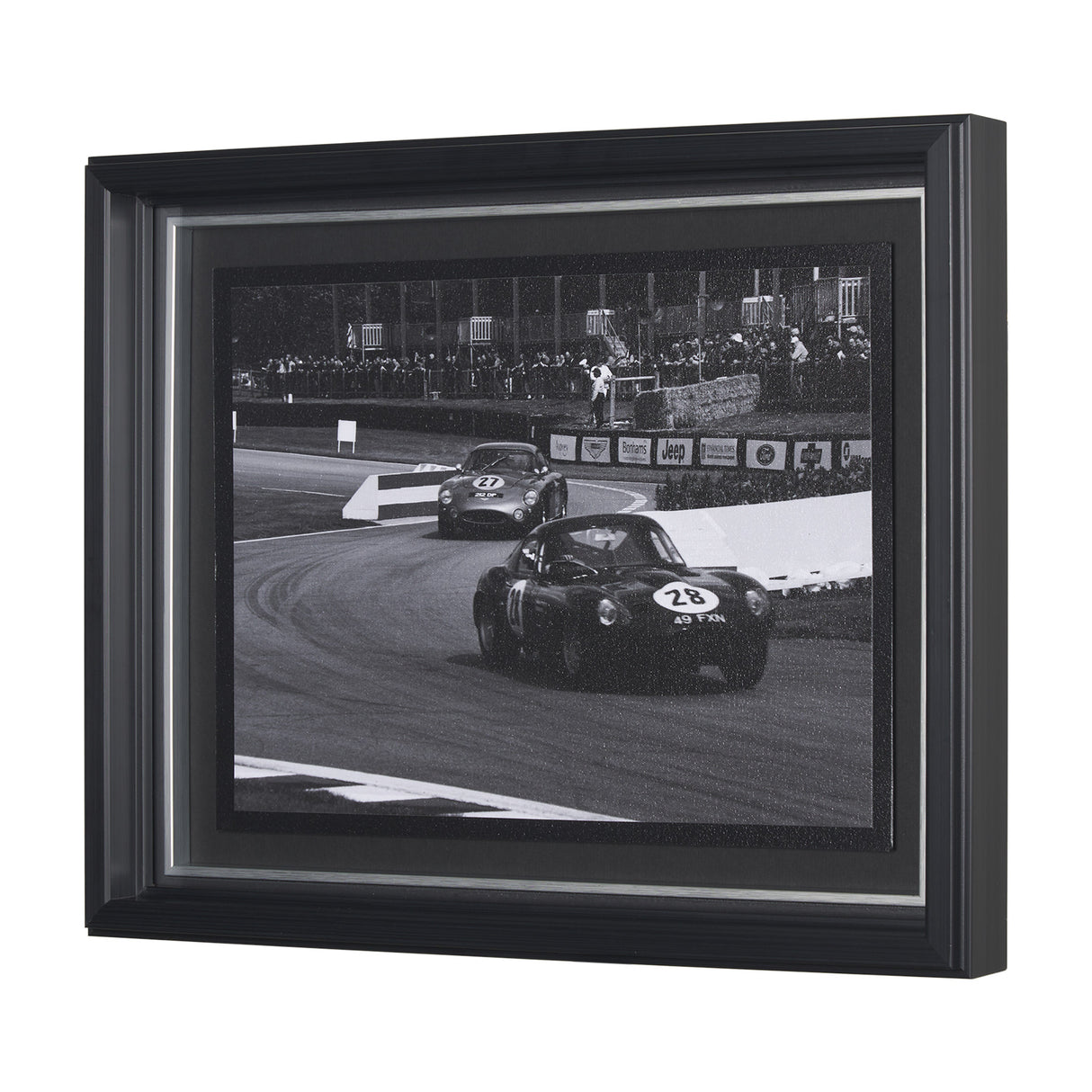 The Curve by Ben Wood a Hand Embellished Framed Photo Art Print Matted under Glass from Mercana - Luna Furniture