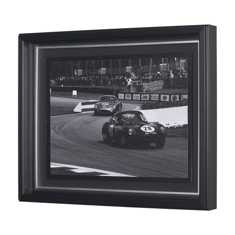 The Curve by Ben Wood a Hand Embellished Framed Photo Art Print Matted under Glass from Mercana - Luna Furniture