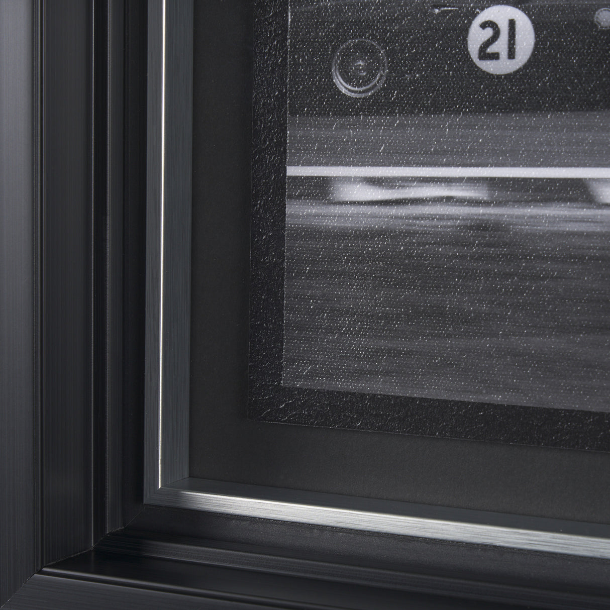 Neck and Neck by Ben Wood a Hand Embellished Framed Photo Art Print Matted under Glass from Mercana - Luna Furniture