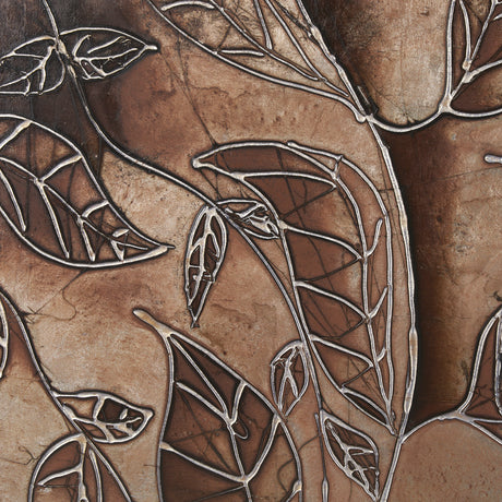 Bronze Beauty I by Studio M a handmade Original Framed 3D Textured Artwork from Mercana - Luna Furniture