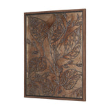 Bronze Beauty II by Studio M a handmade Original Framed 3D Textured Artwork from Mercana - Luna Furniture