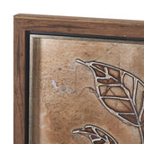 Bronze Beauty II by Studio M a handmade Original Framed 3D Textured Artwork from Mercana - Luna Furniture