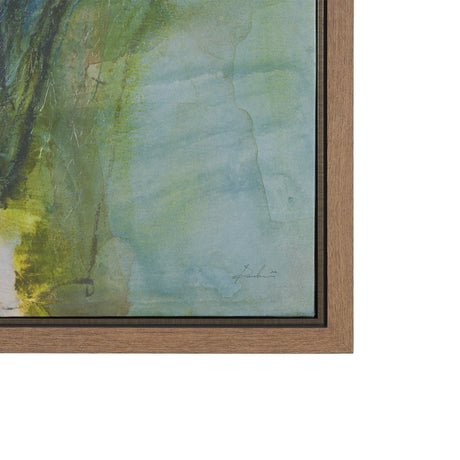 Aromatic Magnolia by Mercana Studio a Hand Embellished Textured Framed Canvas from Mercana - Luna Furniture