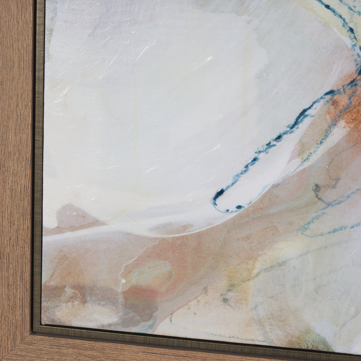 Aromatic Rose by Mercana Studio a Hand Embellished Textured Framed Canvas from Mercana - Luna Furniture