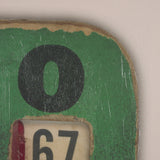 Chasing Numbers I Bingo Card by Mercana Studio a Hand Embellished Textured Framed Canvas from Mercana - Luna Furniture