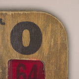Chasing Numbers III Bingo Card by Mercana Studio a Hand Embellished Textured Framed Canvas from Mercana - Luna Furniture