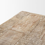 McArthur 84" Whitewash Reclaimed Wood Dining Table from Mercana - Luna Furniture