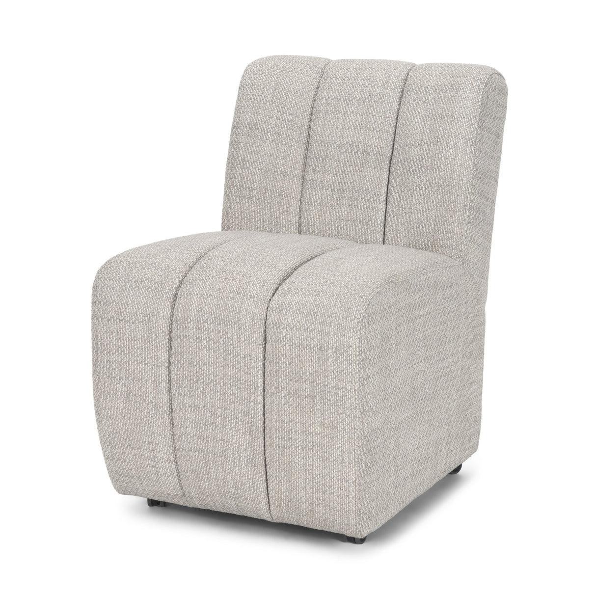Wilkins Gray Performance Fabric Upholstered Dining Chair from Mercana - Luna Furniture