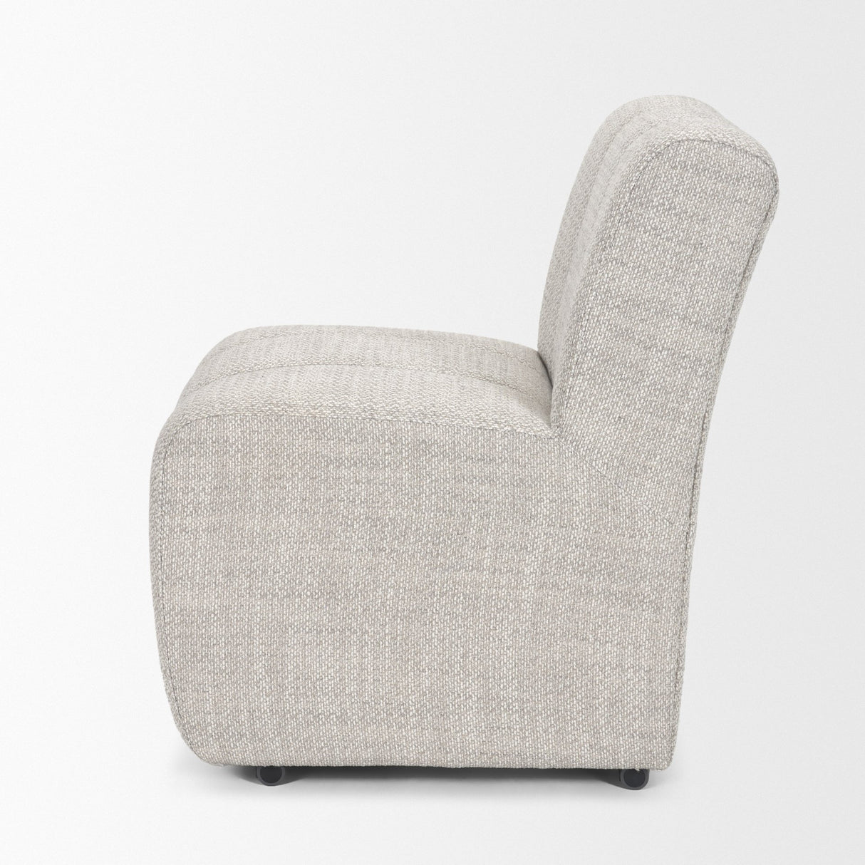 Wilkins Gray Performance Fabric Upholstered Dining Chair from Mercana - Luna Furniture