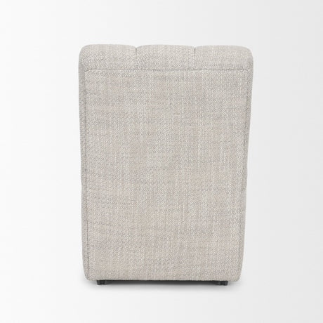 Wilkins Gray Performance Fabric Upholstered Dining Chair from Mercana - Luna Furniture