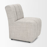 Wilkins Gray Performance Fabric Upholstered Dining Chair from Mercana - Luna Furniture