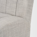 Wilkins Gray Performance Fabric Upholstered Dining Chair from Mercana - Luna Furniture