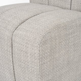 Wilkins Gray Performance Fabric Upholstered Dining Chair from Mercana - Luna Furniture