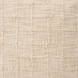 Jacory Cream Checker Textured Decorative Square Pillow Cover from Mercana - Luna Furniture