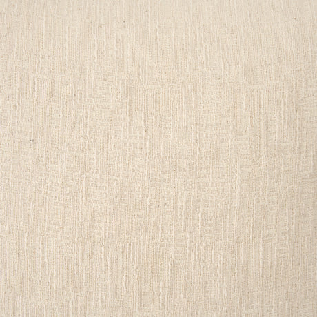 Jenner Cream Cotton-Linen Blend Decorative Square Pillow Cover from Mercana - Luna Furniture