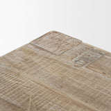 McArthur 94" Whitewash Reclaimed Wood Dining Table from Mercana - Luna Furniture