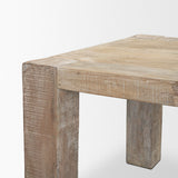 McArthur 94" Whitewash Reclaimed Wood Dining Table from Mercana - Luna Furniture