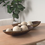 Karmen (Set of 2) Gold Hammered Oversized Bowls from Mercana - Luna Furniture