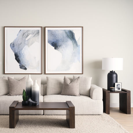 Wesson Dark Brown Wood Accent Table from Mercana - Luna Furniture
