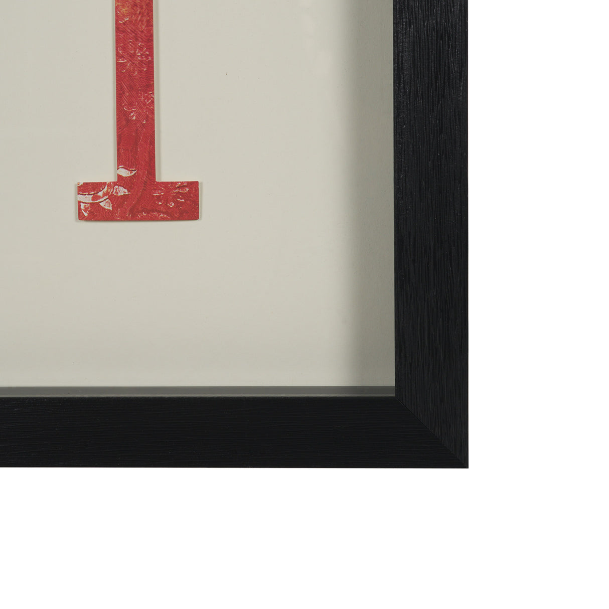 Jack of Diamonds Playing Card a Paper Mosaic Collage Framed Art under Glass from Mercana - Luna Furniture