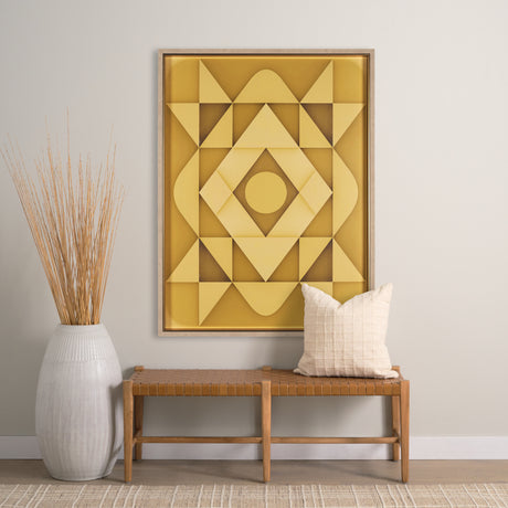 Moka by Fari Strachan a Hand Embellished Textured Framed Art Print from Mercana - Luna Furniture