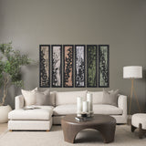 Etched Silouette IV by Mercana Studio a Hand Embellished Textured Framed Art Print from Mercana - Luna Furniture
