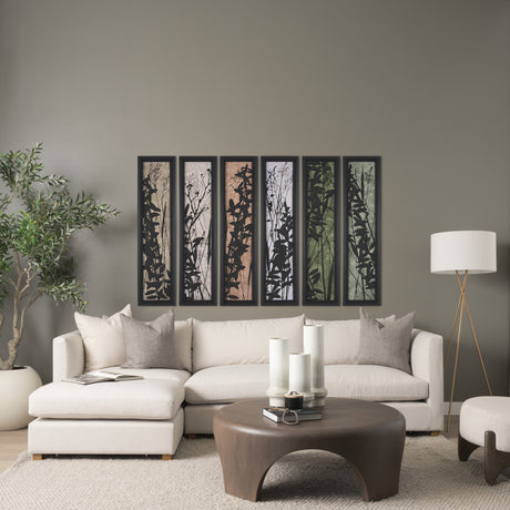 Etched Silouette II by Mercana Studio a Hand Embellished Textured Framed Art Print from Mercana - Luna Furniture