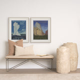 Yellowstone National Park by The Vinatage Collection a Framed Art Print Matted under Glass from Mercana - Luna Furniture