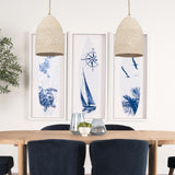 Tosha 1-Light Cotton Rope Bell Pendant from Mercana - Luna Furniture